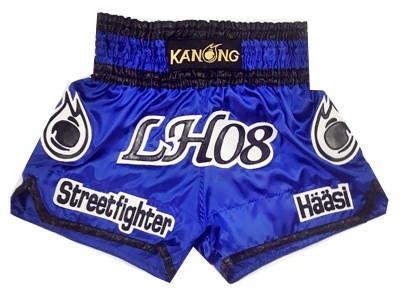 Pantaloncini Kickboxing  personalizzati : KNSCUST-1067 Blu