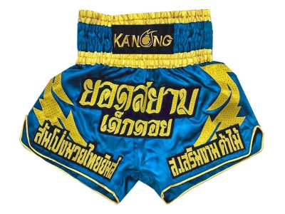 Pantaloncini Muay Thai Kick boxe personalizzati : KNSCUST-1084