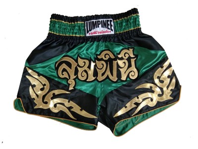 Pantaloncini Thai Kick Boxe LUMPINEE : LUM-049-Verde