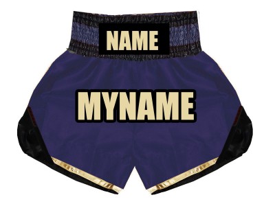 Pantaloncini boxe personalizzati : KNBSH-022-Marina