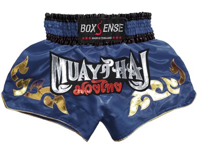 Pantaloncini de Muay Thai BOXSENSE : BXS-092-Marina 