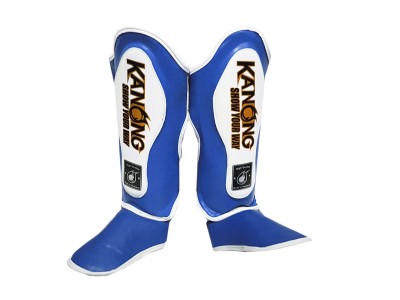 Paratibia con parapie Muay Thai per bambini : Blu