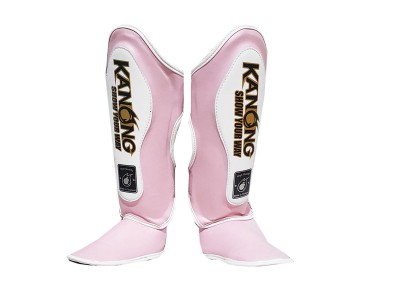 Paratibia con parapie Muay Thai per bambini : Rosa chiaro