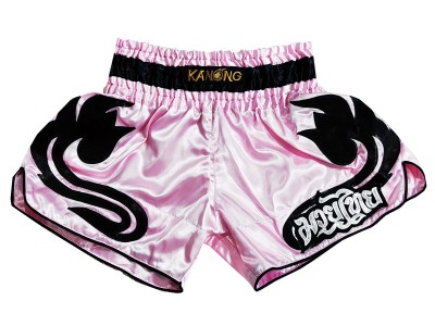 Pantaloncini Muay Thai Kanong  : KNSRTO-209-Rosa