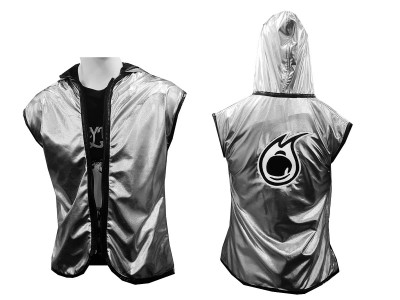 Felpe con cappuccio Muay Thai da donna : Argento