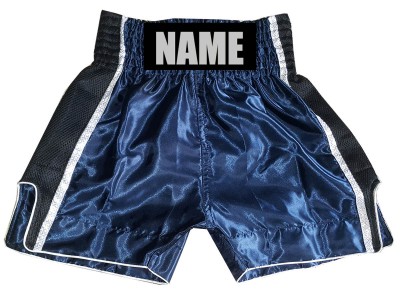 Pantaloncini boxe personalizzati : KNBSH-027-Marina