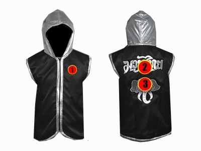 Felpa con cappuccio Muay Thai Kick Boxing personalizzate per bambini