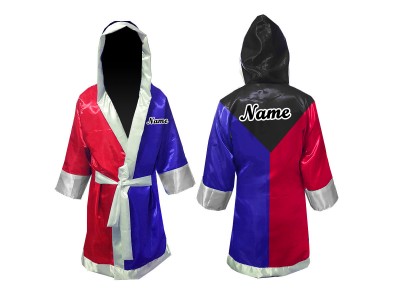 Vestaglia da Boxe Kanong : Nero/Blu/Rosso