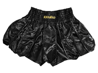 Pantaloncini Muay Thai Kanong : KNS-139-Nero