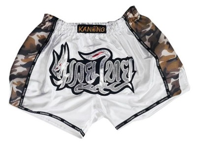 Pantaloncini Muay Thai Kanong : KNSRTO-231-Bianca