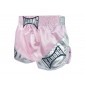 Pantaloncini Muay Thai Boxe Kanong : KNSRTO-201-Rosa-Argento