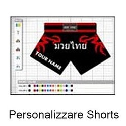 pantaloncini muay thai personalizzati