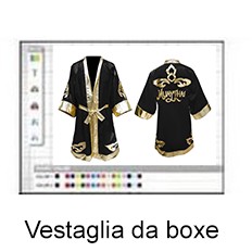 Vestaglia da boxe Muay Thai personalizzata