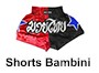 Shorts per i bambini