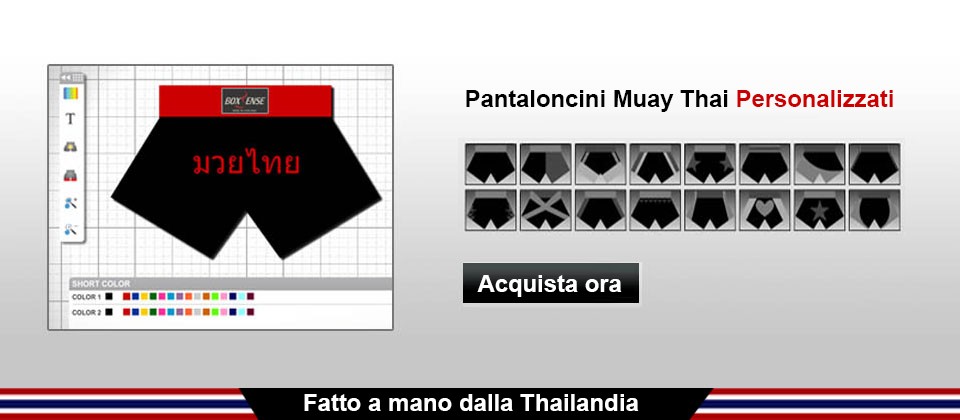 Pantaloncini da boxe Muay Thai personalizzati